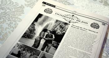 Свадебная газета своими руками – настоящая семейная реликвия